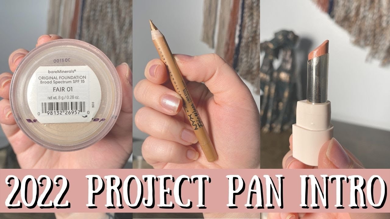 2022 PROJECT PAN INTRO | let's use up some makeup!!
