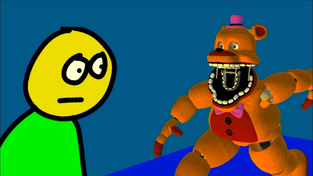 Five nights at fredbears is so trash