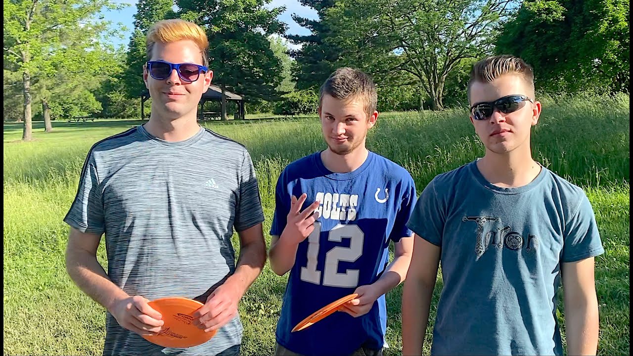 First-Time Disc Golfers