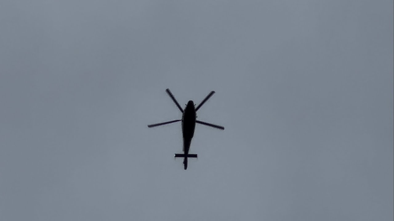Private Eurocopter EC155 [G-HCNX] flying above my house