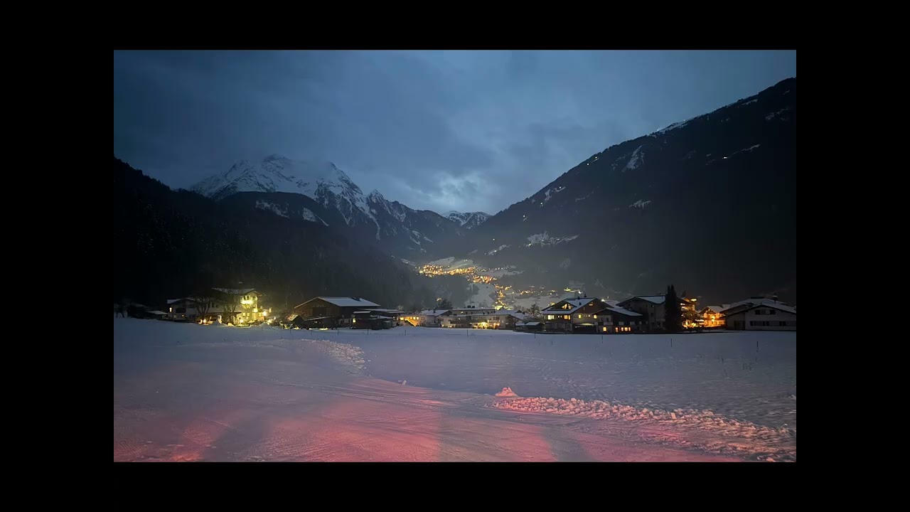 Tiroler Berge im Winter