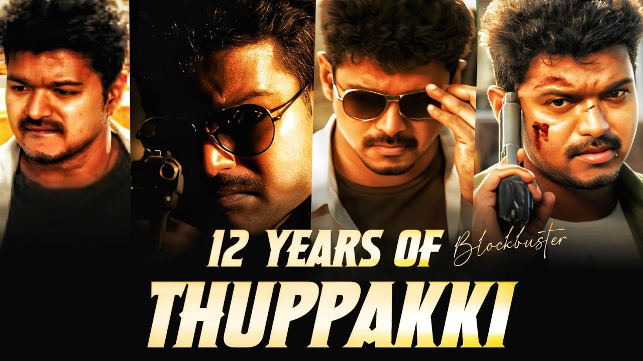 12 Years Of Thuppakki | Thalapathy Vijay | A R Murugadoss | 12 Years Of Thuppakki Whatsapp Status