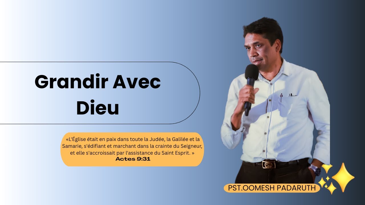 “GRANDIR AVEC DIEU