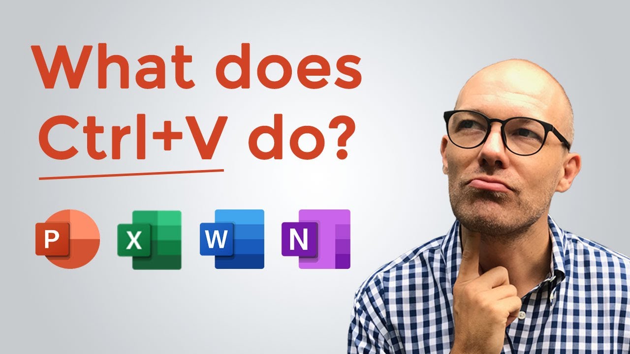 Что делает сочетание клавиш Ctrl+V? Больше, чем вы думаете!