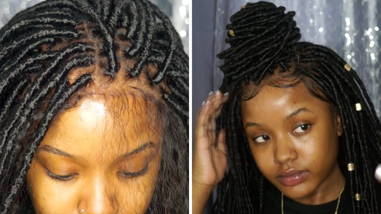 THIS FAUX LOCS WIG IS SERVING SCALP! Install with Got2B | Anne Elise Real Hair Patra Unit