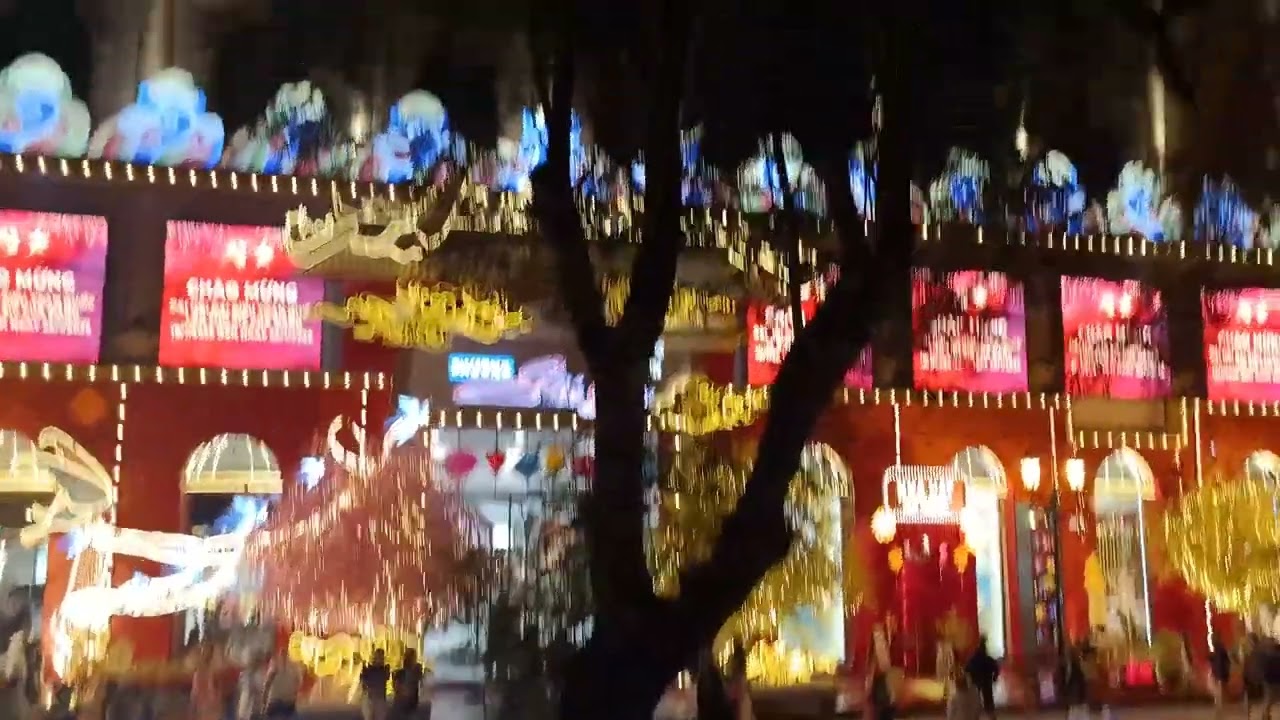 Celebrating Festive Lights, Ho Chi Minh City, Vietnam, Up Travel Vietnam from Arthur S. 🇻🇳