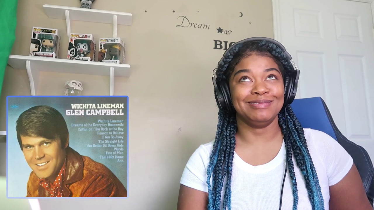 HARD WORKING MAN!? Glen Campbell - Wichita Lineman REACTION!