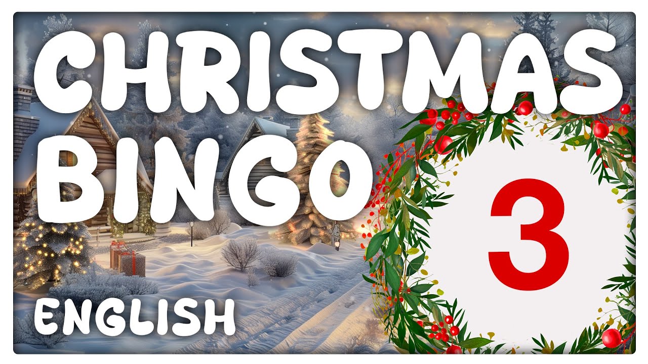 Christmas Themed 90 Ball Bingo Game - 3