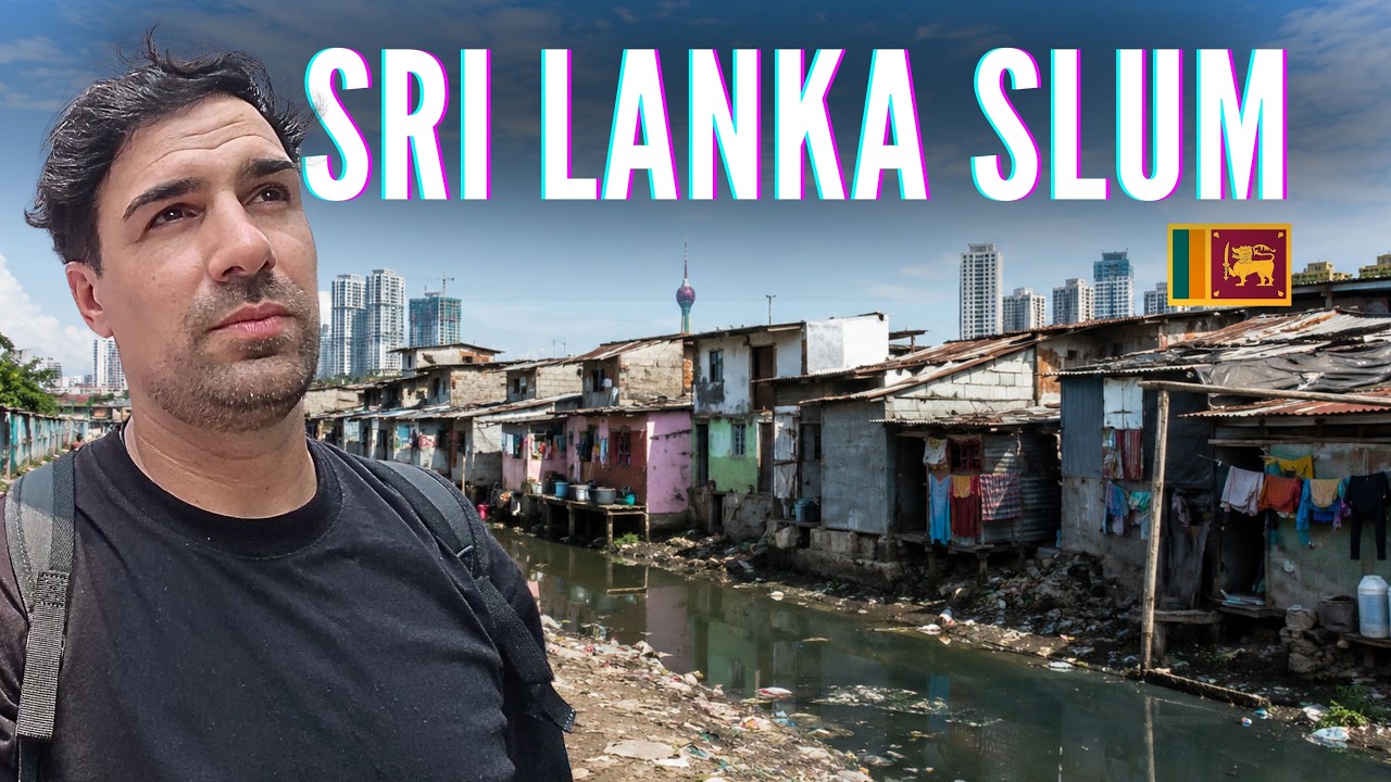 INSIDE THE BIGGEST SLUM IN SRI LANKA 🇱🇰 Colombo