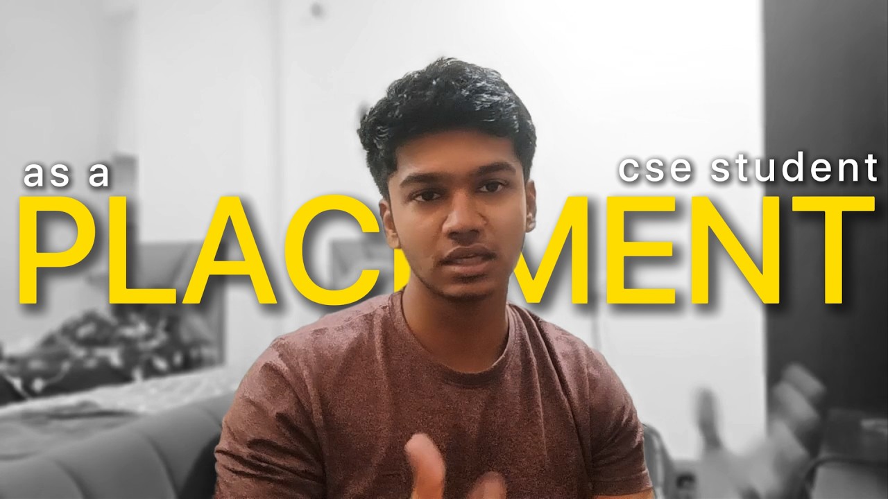 &ldquo;How I Cracked 6 Job Offers as a CSE Student (Placement Strategy)&rdquo; | Tamil