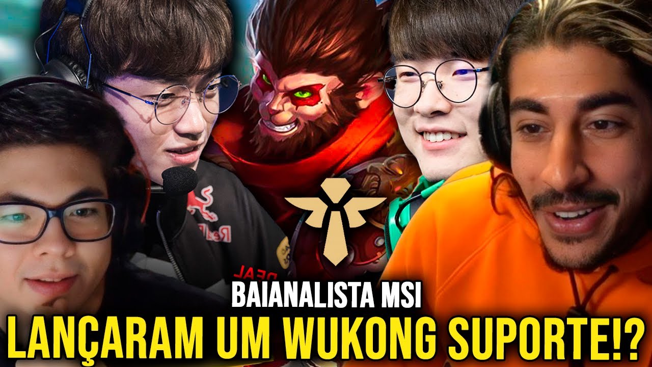 WUKONG SUPORTE É META - MSI 2022 DIA 2 | BAIANALISTA REAGE