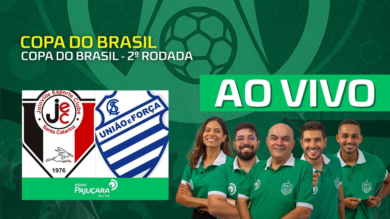 ( AO VIVO ) PFC + JOINVILLE x CSA - COPA DO BRASIL (24/02/26)