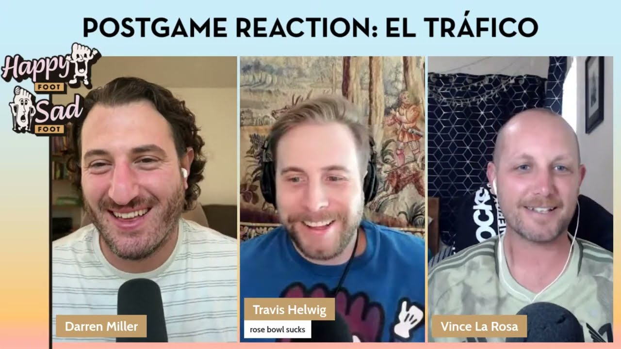 POSTGAME HANGOVER POD: Carson v LAFC w/ Vince La Rosa