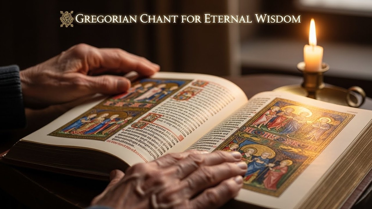 Gregorian Chant for Deep Sleep, Night Meditation & Spiritual Healing | Sacred Voices