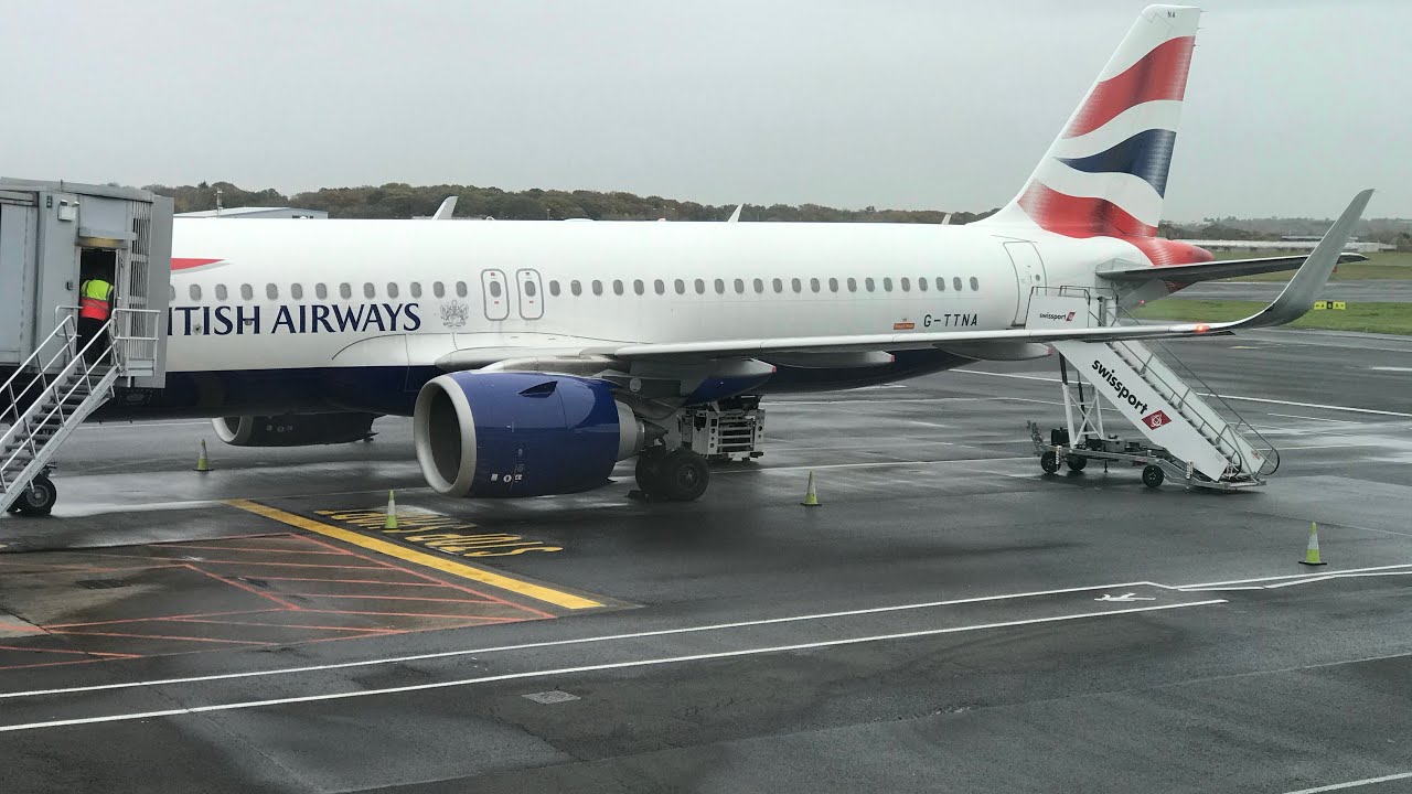 TRIP REPORT | BRITISH AIRWAYS | A320NEO | NEWCASTLE-LONDON HEATHROW | EURO TRAVELLER | HD