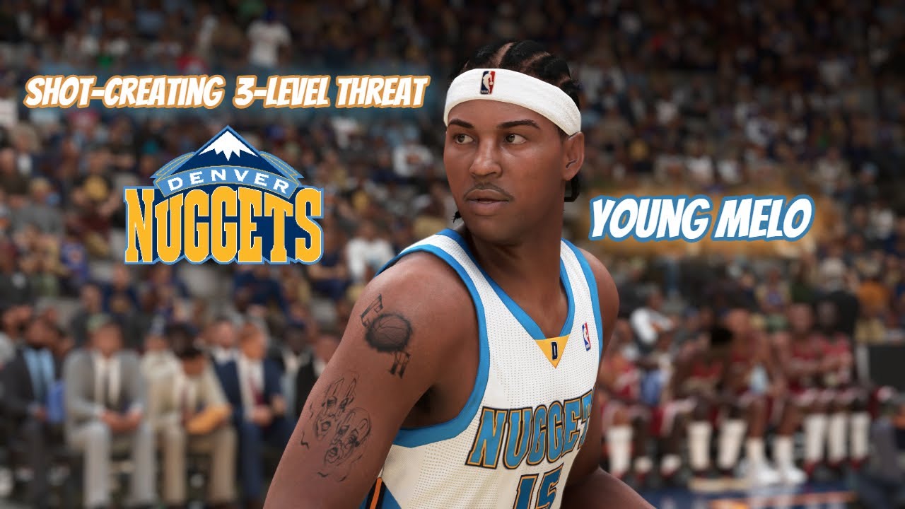 Carmelo Anthony Face Creation NBA 2k24