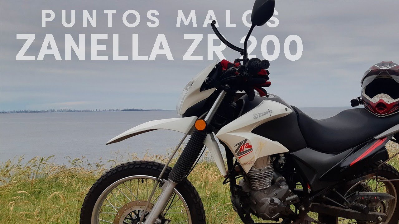 ZANELLA ZR 200 - PUNTOS NEGATIVOS | VLOG 003 URUGUAY