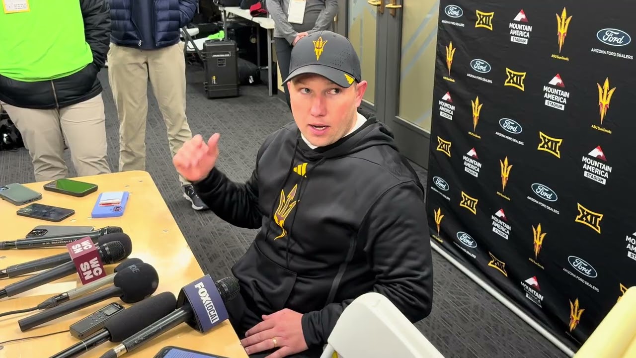 ASU head coach Kenny Dillingham discusses the Sun Devils' 42-17 win over Colorado