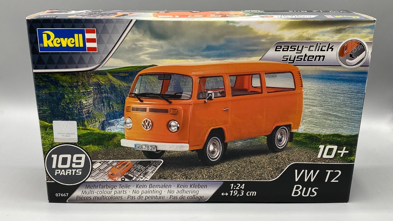Unboxing: Revell Volkswagen T2 Bus