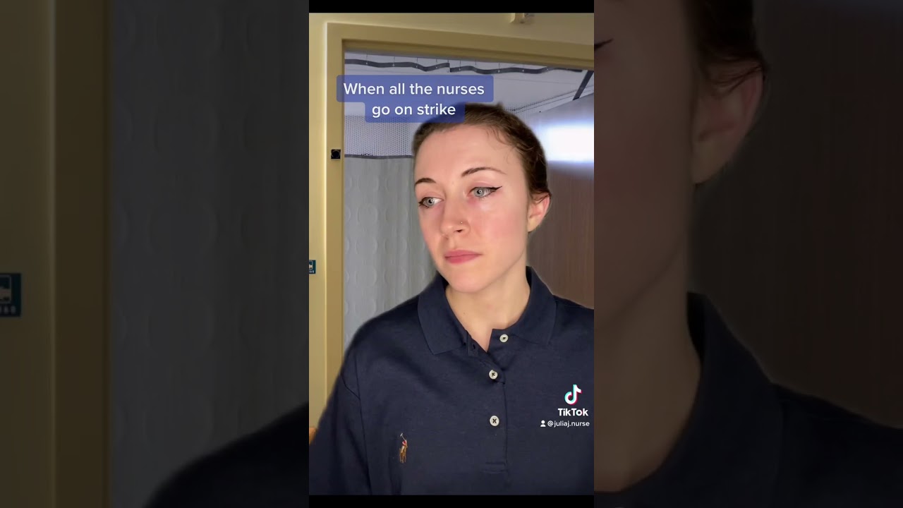 NURSES STRIKING & SAFE STAFFING nurse tiktok