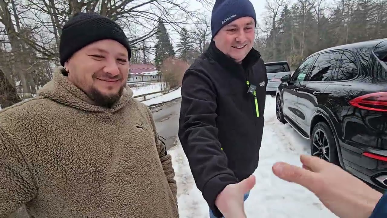 Porsche Cayenne  - mașina prietenului nostru de pe vaporul National Geographic