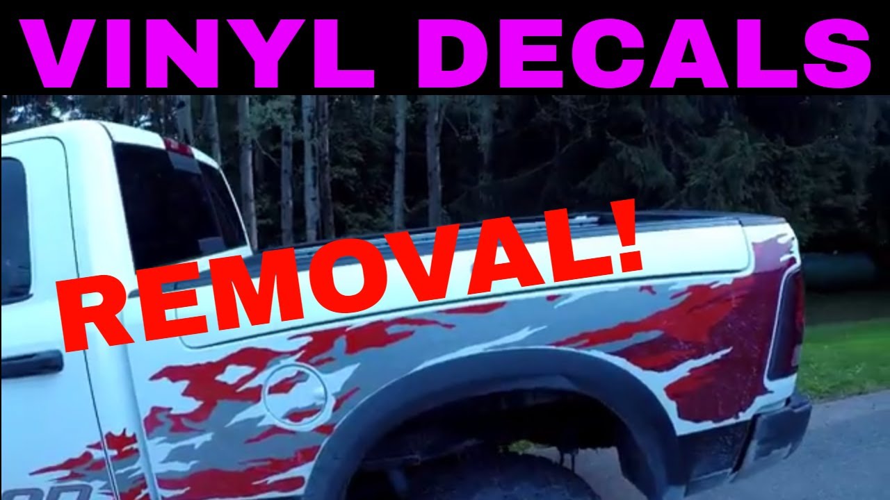 POWER WAGON GRAFFICS REMOVAL