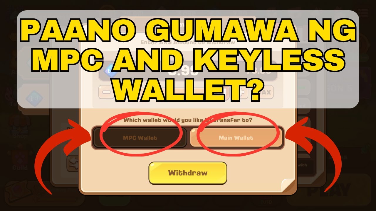 PAANO GUMAWA NG MPC AND KEYLESS WALLET SA AXIE CLASSIC?