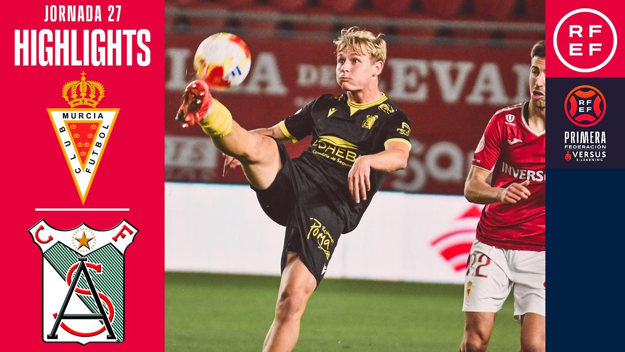 Resumen #PrimeraFederación | Real Murcia 0-1 Atlético Sanluqueño | Jornada 27 | Temporada 2025/2026