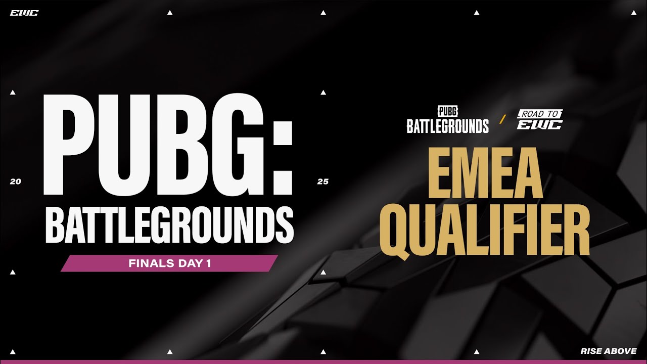 EWC PUBG BATTLEGROUNDS Online Qualifier: EMEA - Day 2 | Road to EWC 2025