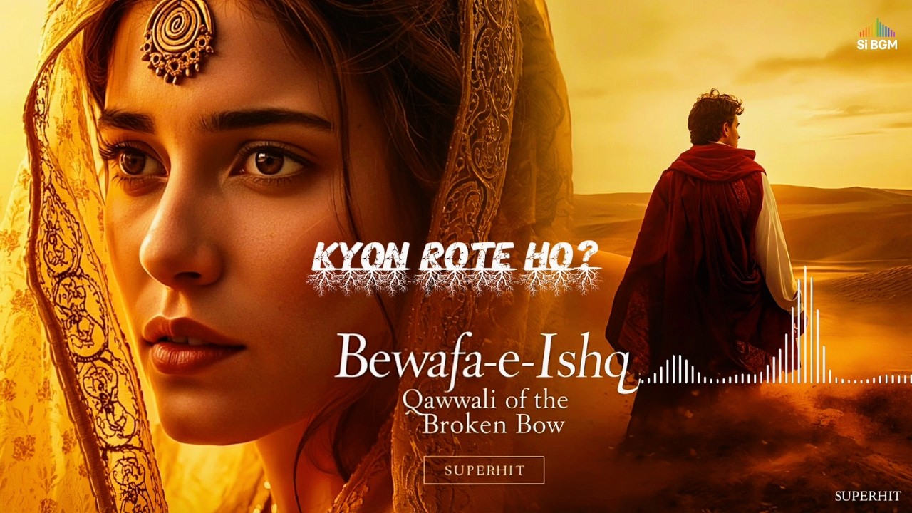 Bewafa-e-Ishq — Lyrics Qawwali of the Broken Bow | Heartbroken Sufi Qawwali | Hindi Urdu | Sibgm