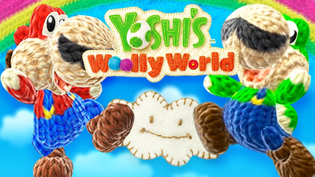 Yoshi's Woolly World - Complete Walkthrough (2 Player)