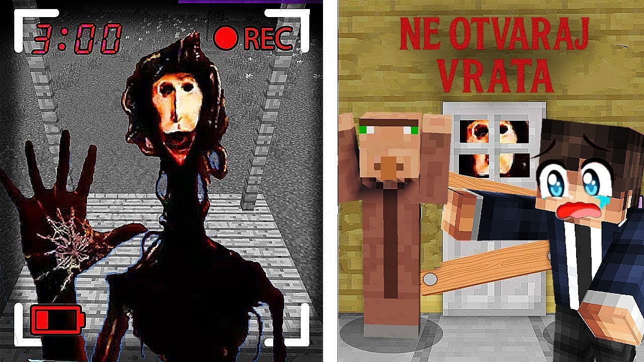 Ne Otvaraj Vrata The Locustu u 3 Ujutru u Minecraftu – PREKASNO Sam Shvatio!