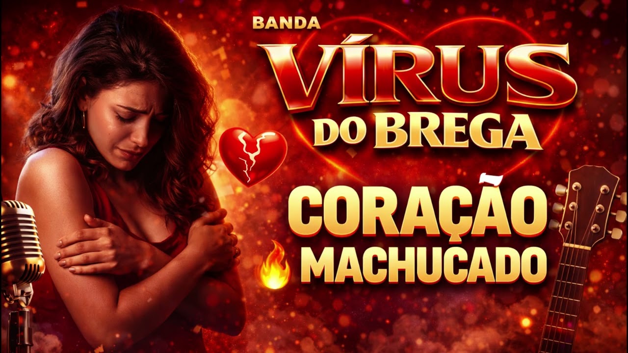 Coração Machucado 💔 | Brega Sofrência Dançante – Banda Vírus do Brega