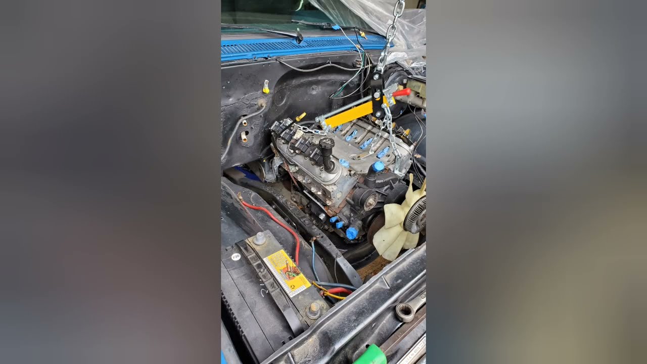 Бюджетный обмен LS на Squarebody C10.