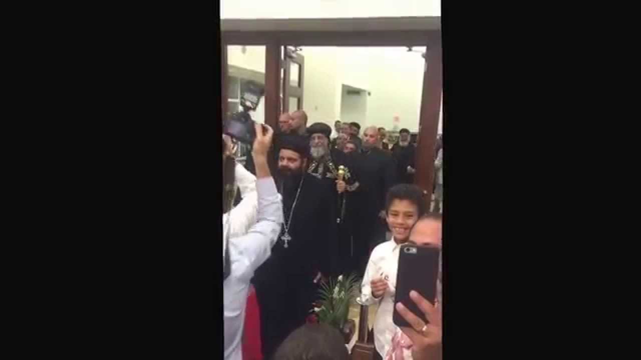 Pope Tawadros lI St. Philopateer church, Dalwlas, TX 2015