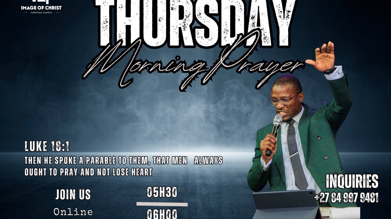 I3C Morning Prayer // Thur 12 Mar 2026