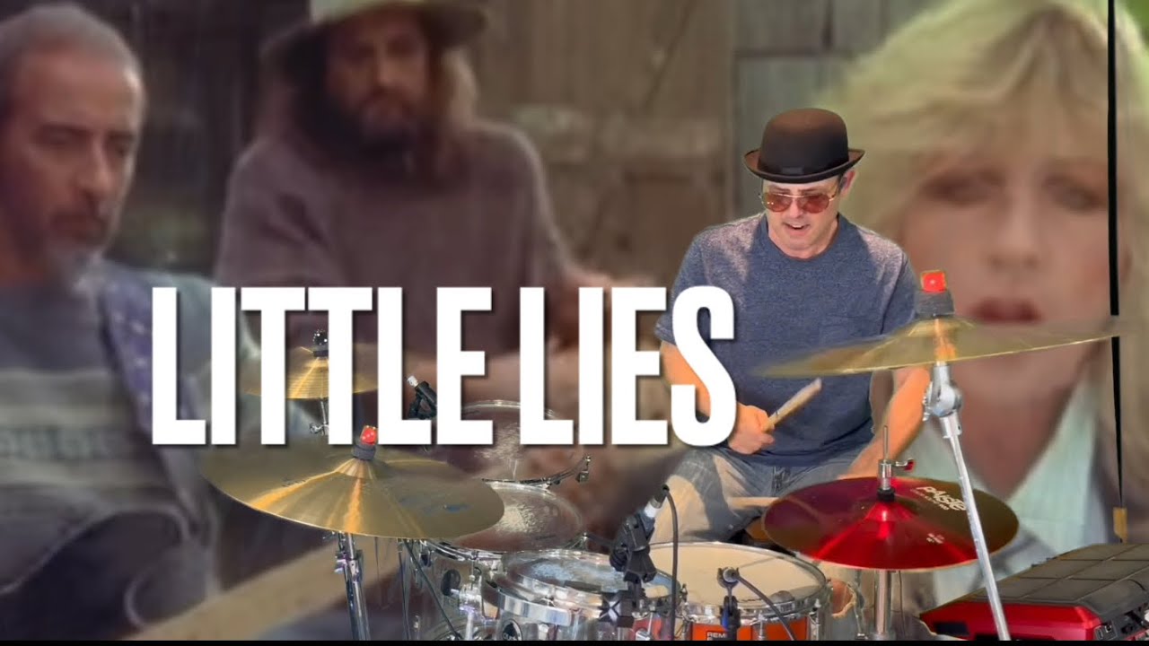 Fleetwood Mac - Little Lies ( 80s drum cover with videos)