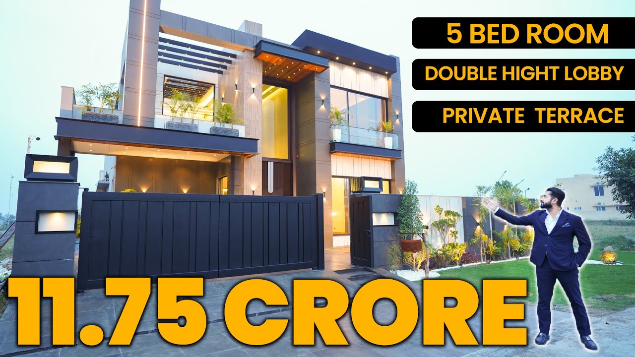 WHY BEST MODERN HOUSE IN LAHORE  | 1 Kanal | Modern Villa by SYED BROTHERS