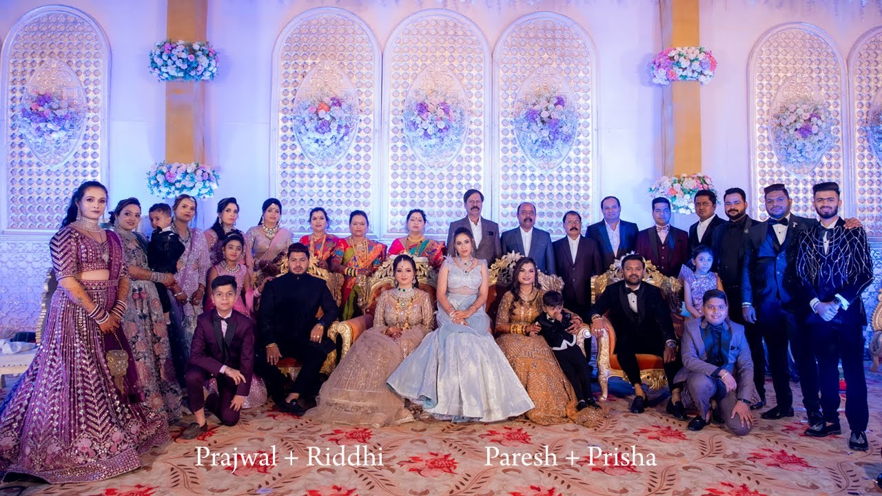 Paresh + Prisha & Prajwal + Riddhi Grand Aagri Wedding