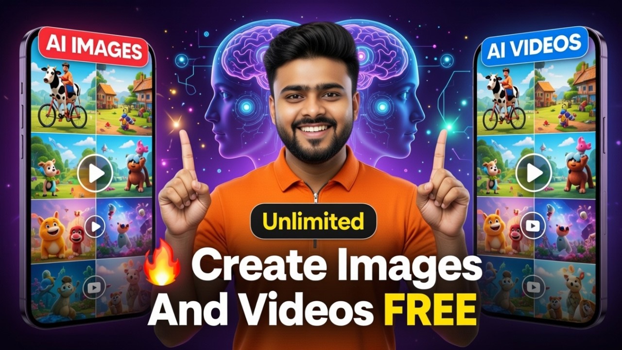 Generate Unlimited & 100% Free Unlimited Ai Images & Videos