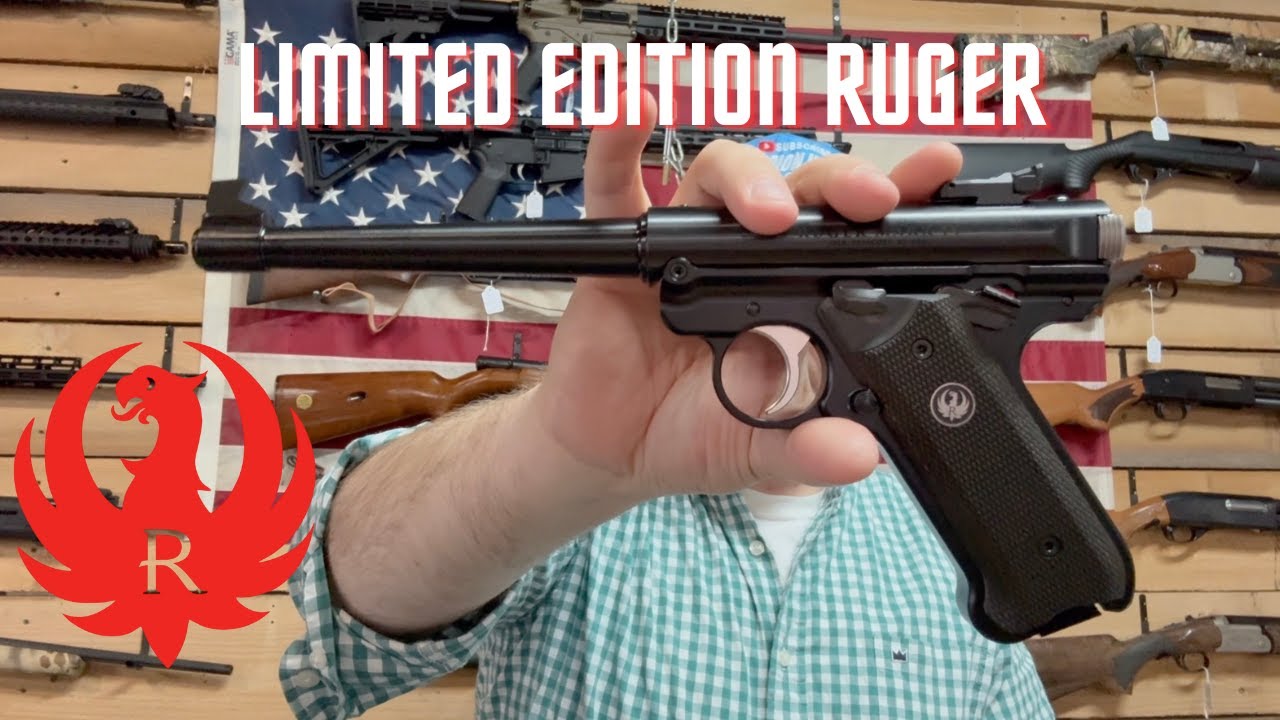 Ruger Mark IV Standard 75 Year Anniversary Edition UNBOXING and REVIEW