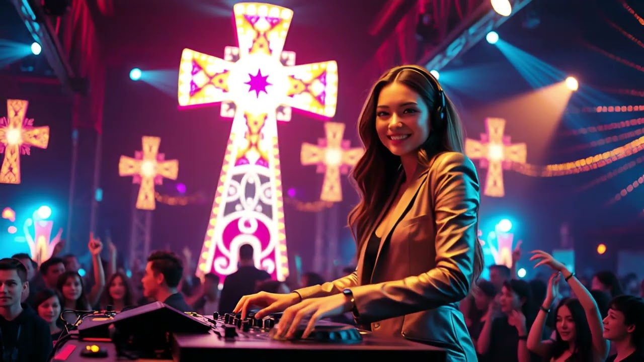 Christian Techno Dance Music ✝️🎧Upbeat Christian Music for Teens, Christian Techno Workout Music 65
