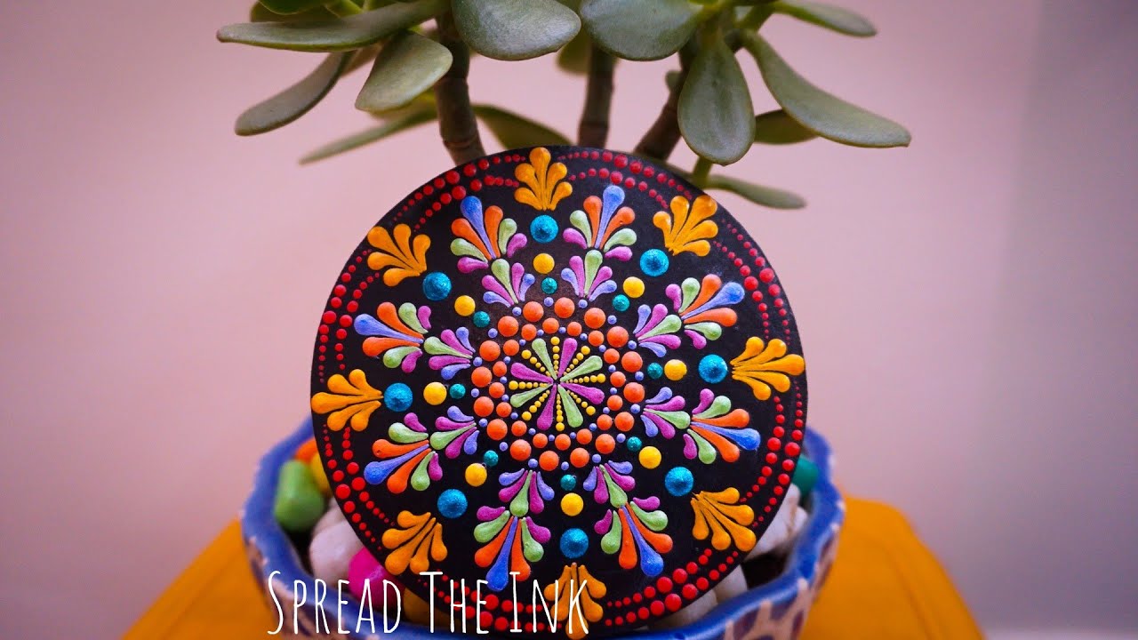How to make a Mandala Coaster Tutorial