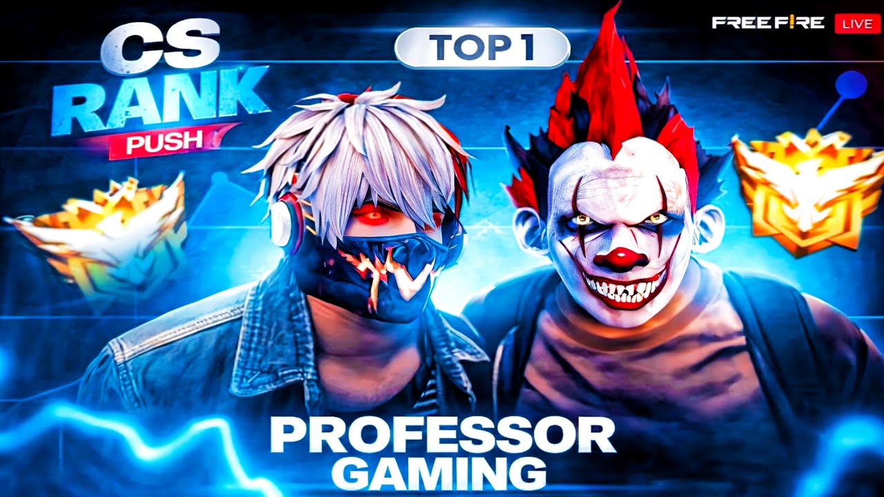 CS Rank Push Grandmaster 🔥 | Professor Gaming ⚠️🚀 #csrankpush #professorgaming 