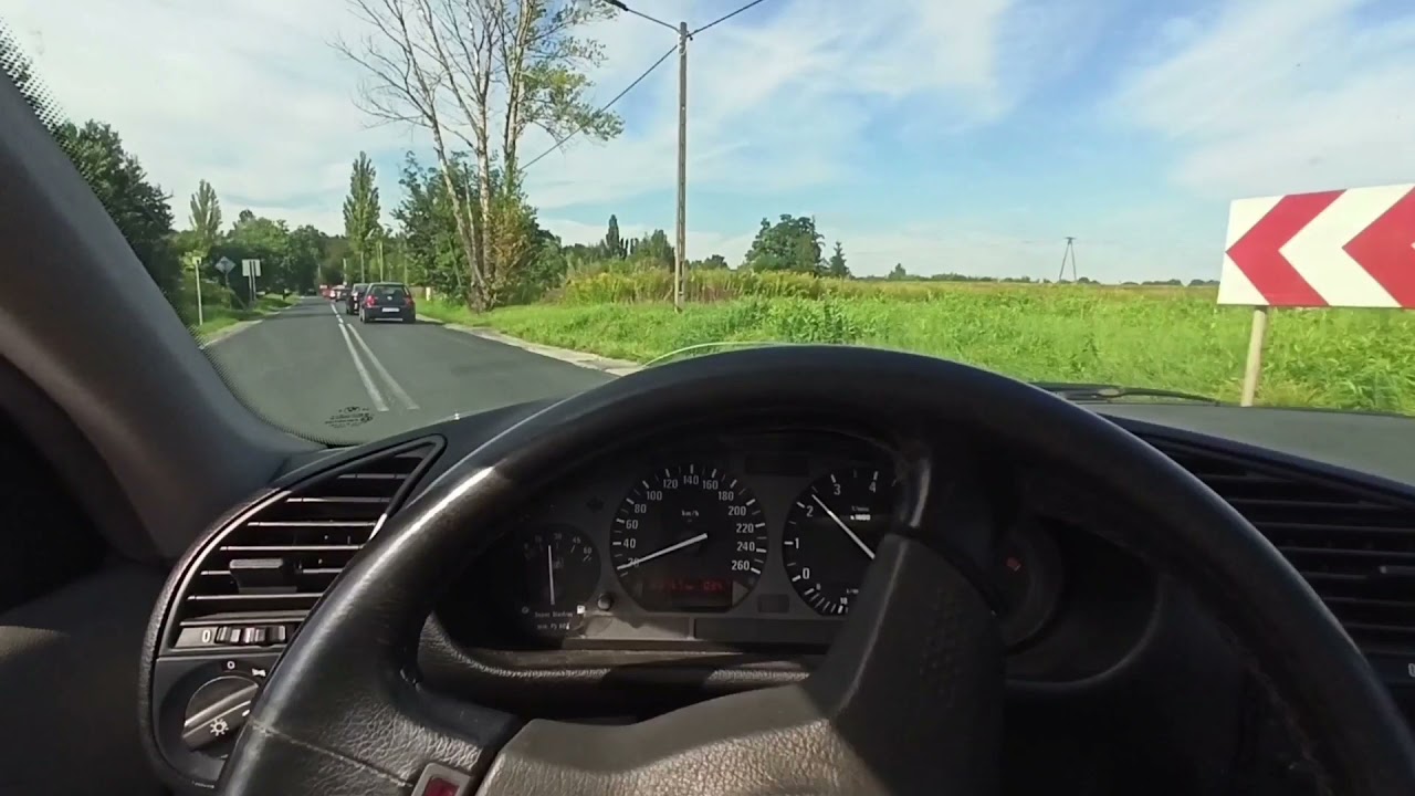 e36 m42 1.8is turbo 286km sound check
