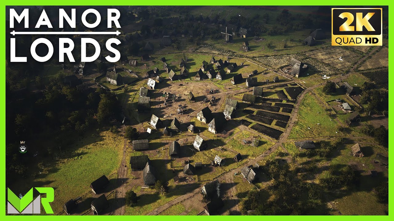 My Frostpunk style city is now a FARM TOWN!!| Manor Lords | Year 4  Gameplay PART 3 - No Commentary