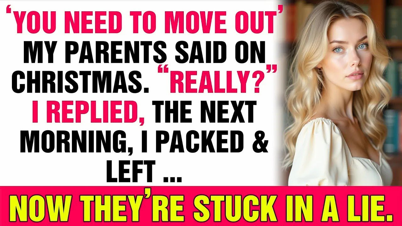 “You Need to Move Out,” My Parents Said Over Christmas Dinner — So I Packed the Quilt and Left