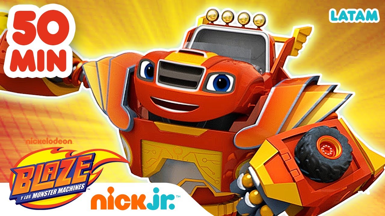 Los mejores rescates de Blaze por 50 minutos| Blaze y los Monster Machines