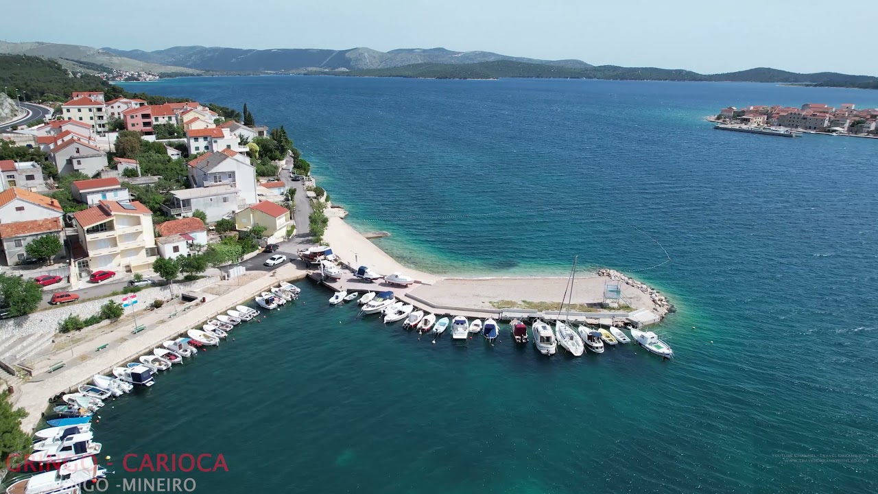 CROATIA / BRODARICA / ZABORIC / GREBASTICA / MARINA / THE BEAUTY OF DALMATIAN COAST IN ADRIATIC