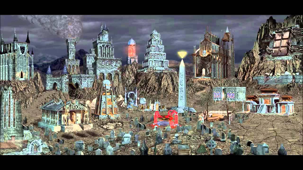 Heroes of Might & Magic III Necropolis Town Theme Animatic (1998 NWC)